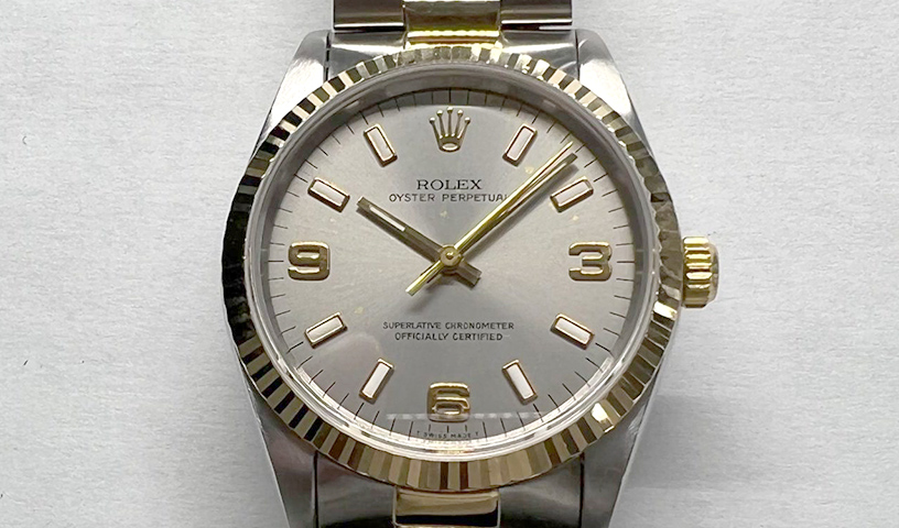 【修理事例：1142】ROLEX OYSTER PERPETUAL