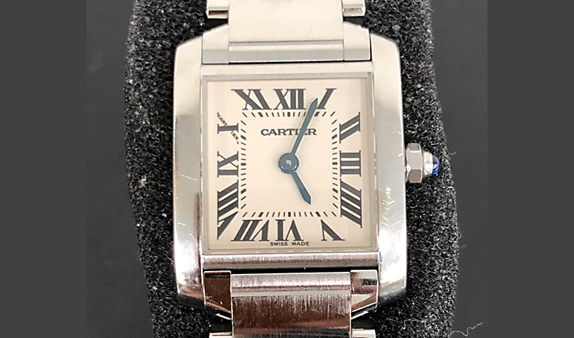 【修理事例：1404】CARTIER TANK FRANÇAISE