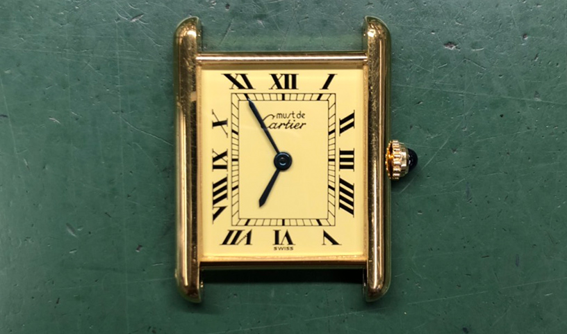 【修理事例：2215】Cartier TANK