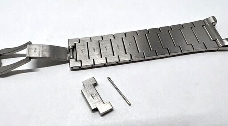 ピン止め式ベルトの調整方法2