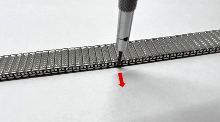 エバータイプの調整方法1