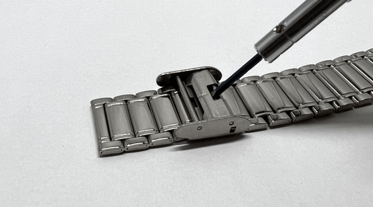 スライド式バンドの調整方法1